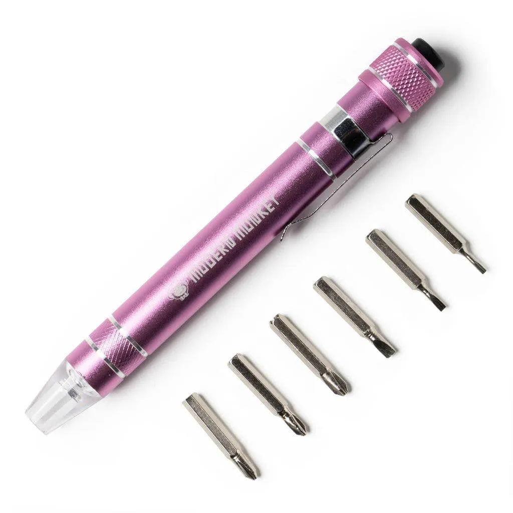 *** Screw’d Up 6-in-1 Mini LED Screwdriver