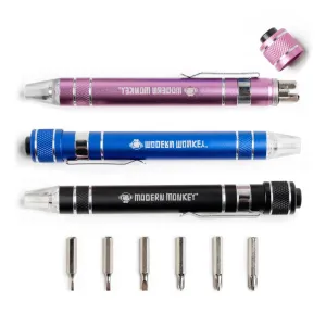 *** Screw’d Up 6-in-1 Mini LED Screwdriver