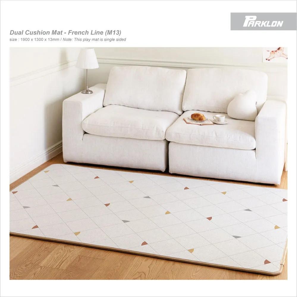 [1 Yr Local Warranty] Parklon  Dual Cushion French Line (M13) Size: 1900 x 1300 x 13mm