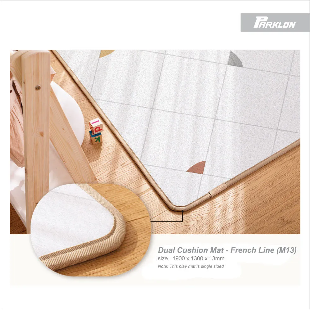 [1 Yr Local Warranty] Parklon  Dual Cushion French Line (M13) Size: 1900 x 1300 x 13mm