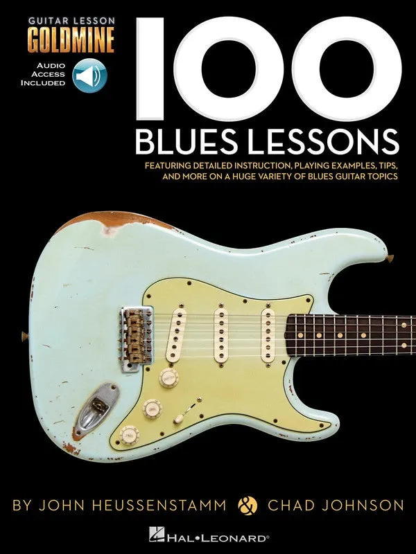 100 Blues Lessons - Guitar