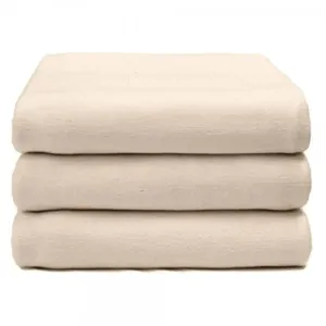100% Cotton and Cotton Blend Bath Blankets 2 PK