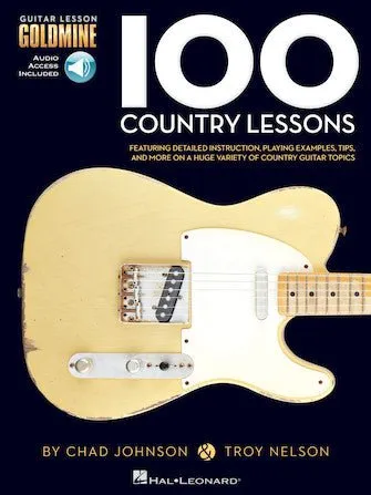 100 Country Lessons - Guitar Lesson Goldmine Series