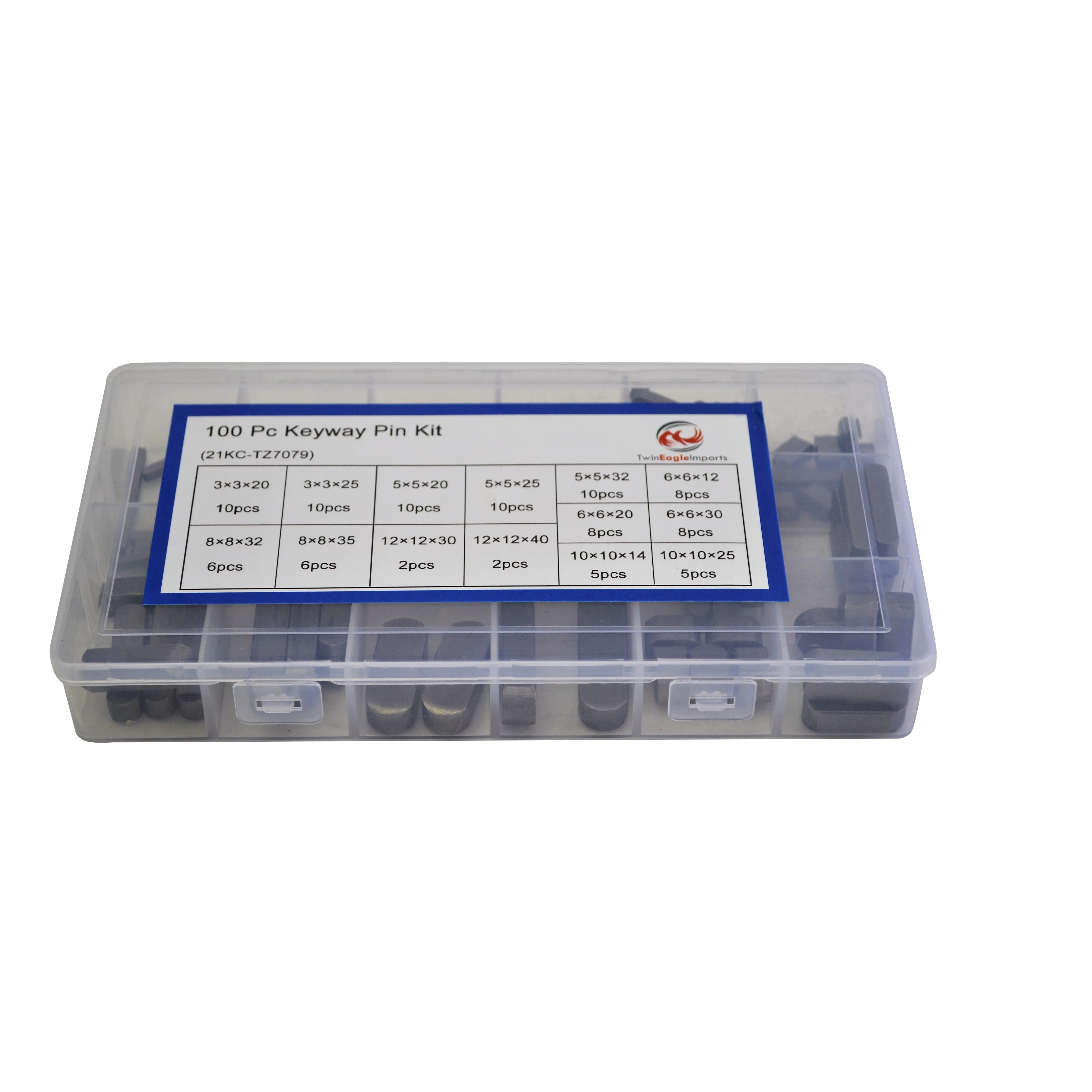 100pcs Keyway Pin Kit