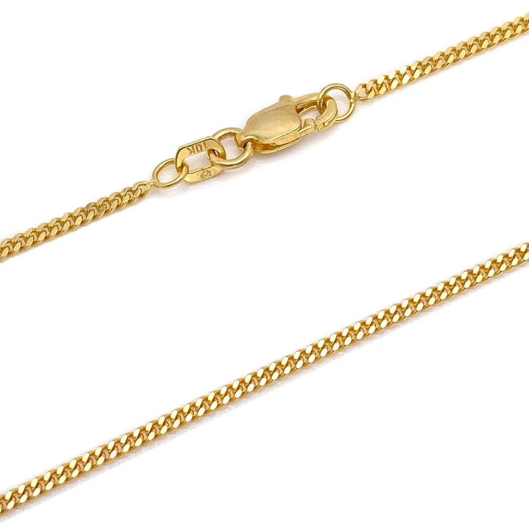10k Cuban Fine Chain 1.5mm