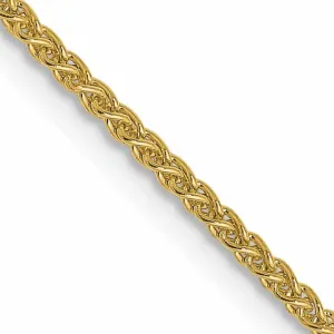 10k Yellow Gold 1.2mm Wheat Chain