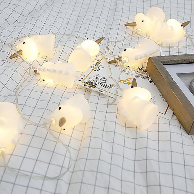 10pcs Unicorn LED String Light