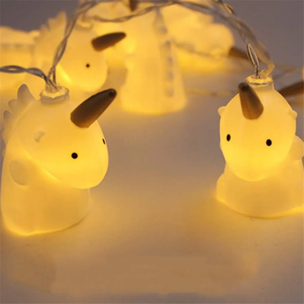 10pcs Unicorn LED String Light