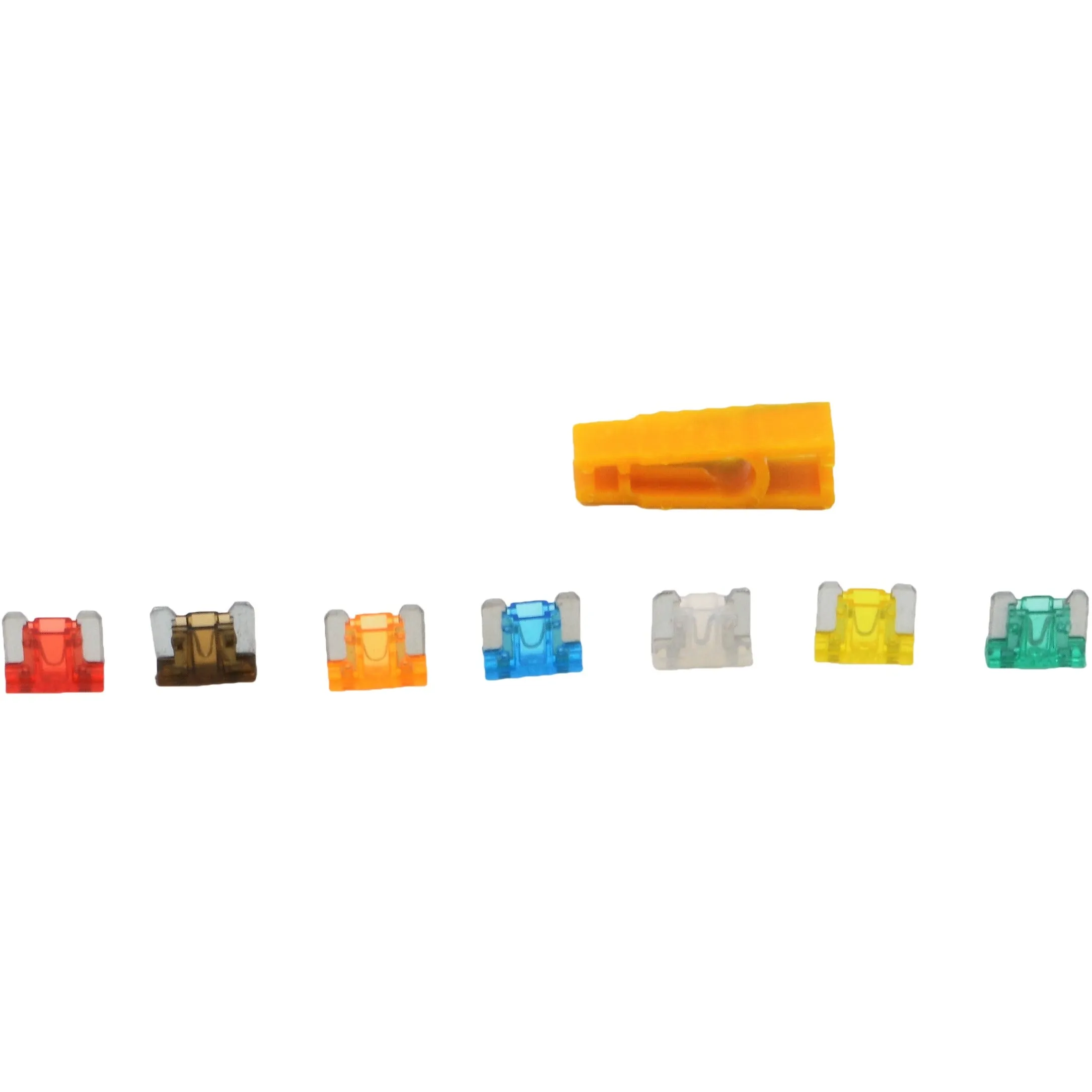 140pc Mini Micro Low Profile Car Auto Fuse Grab Kit Assortment
