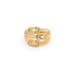 14k Triple Knot Ring