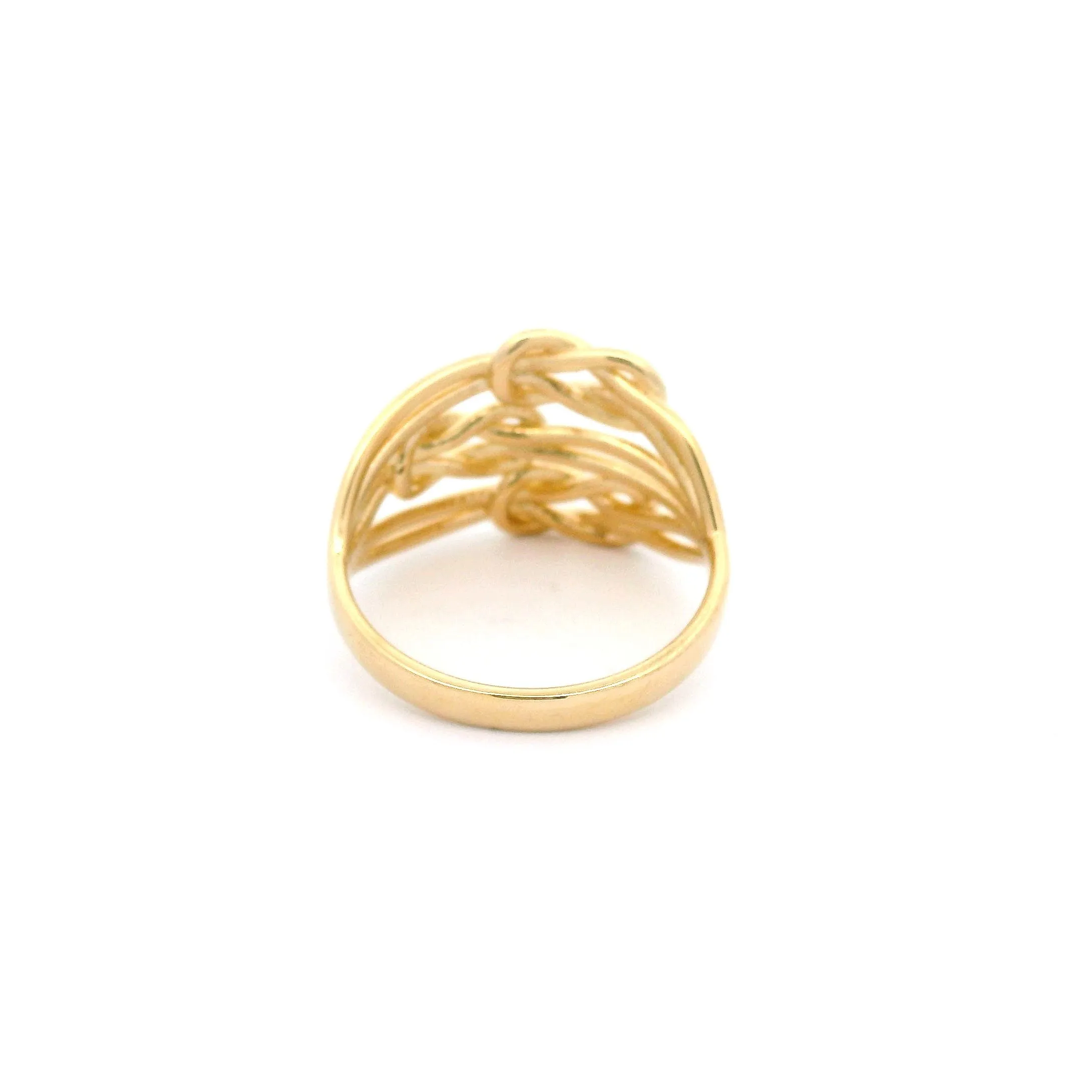 14k Triple Knot Ring