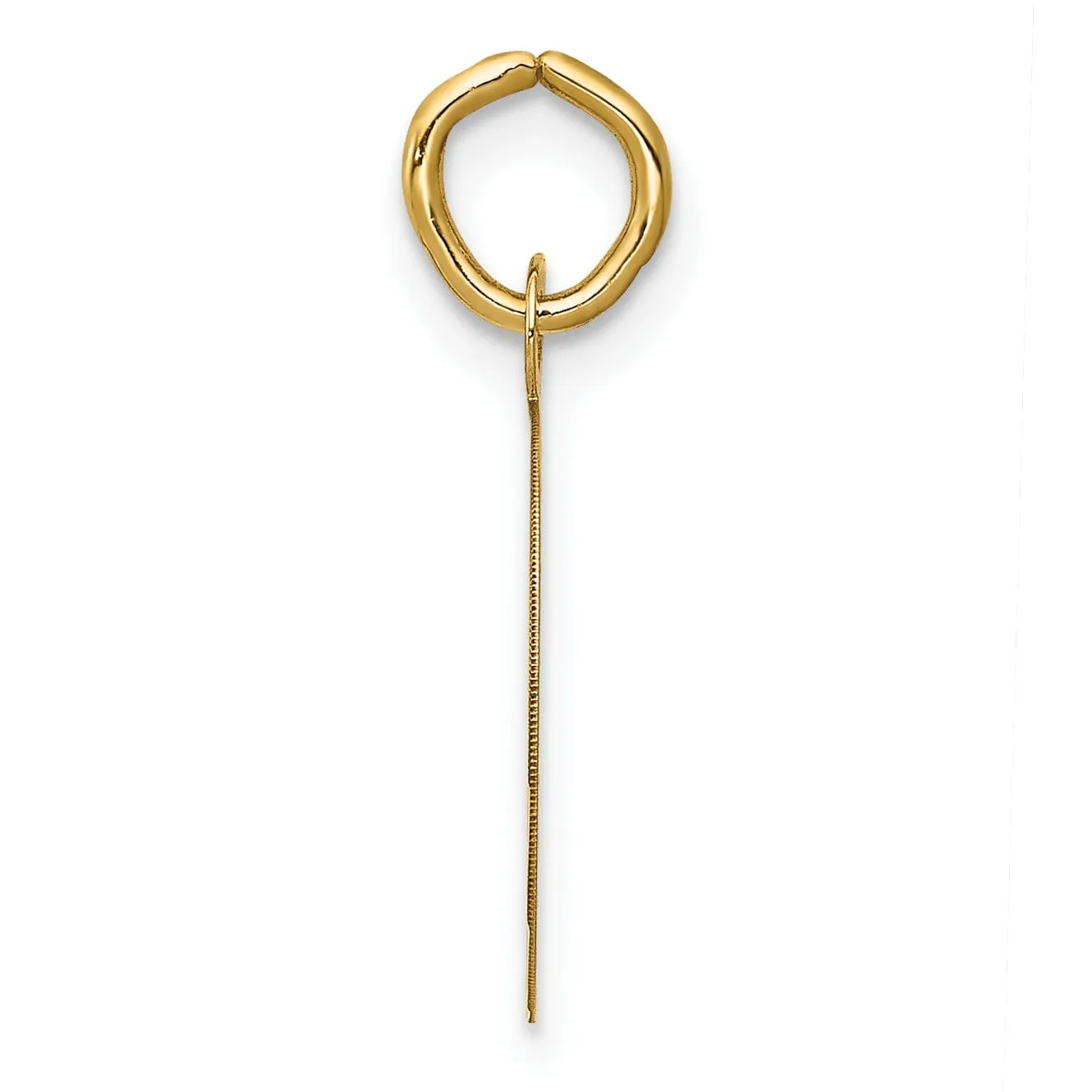 14k Yellow Gold Graduation Cap Charm