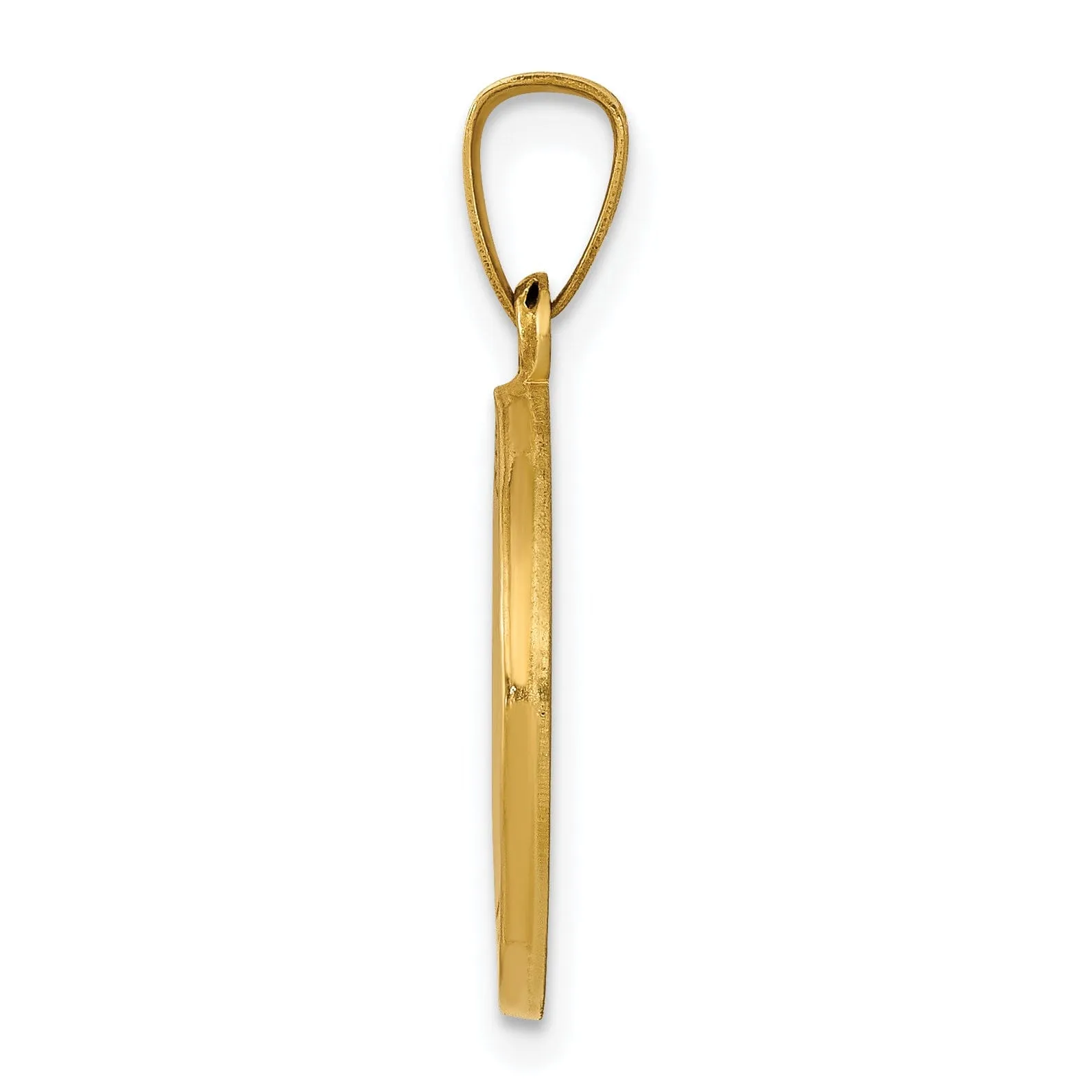 14k Yellow Gold Saint Joseph Medal Pendant