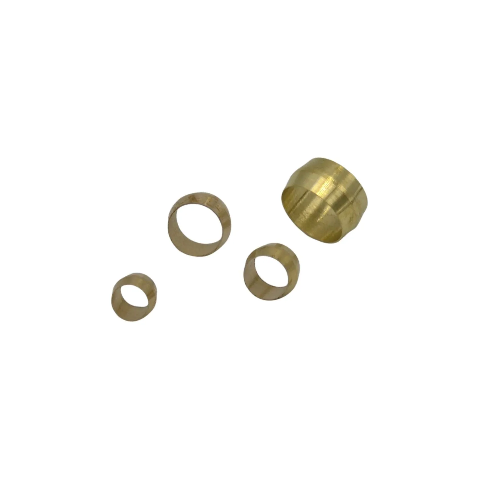 160pc Brass Compression Insert & Sleeve Grab Kit Assortment