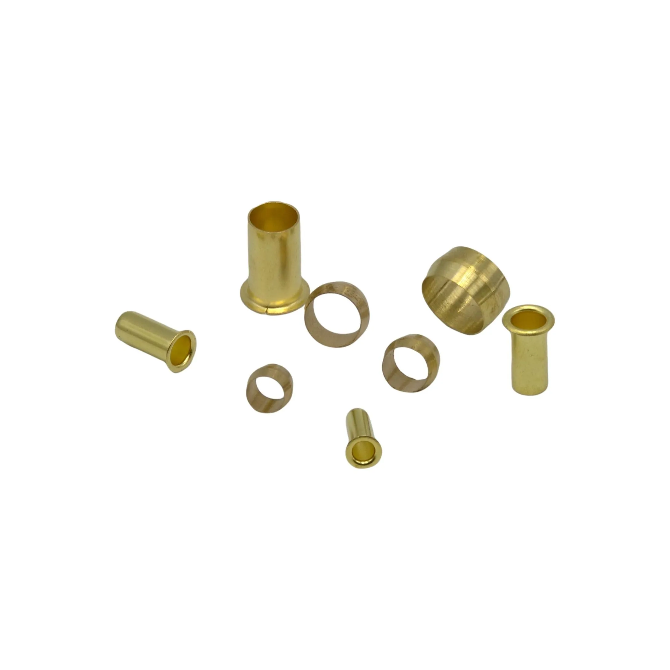160pc Brass Compression Insert & Sleeve Grab Kit Assortment