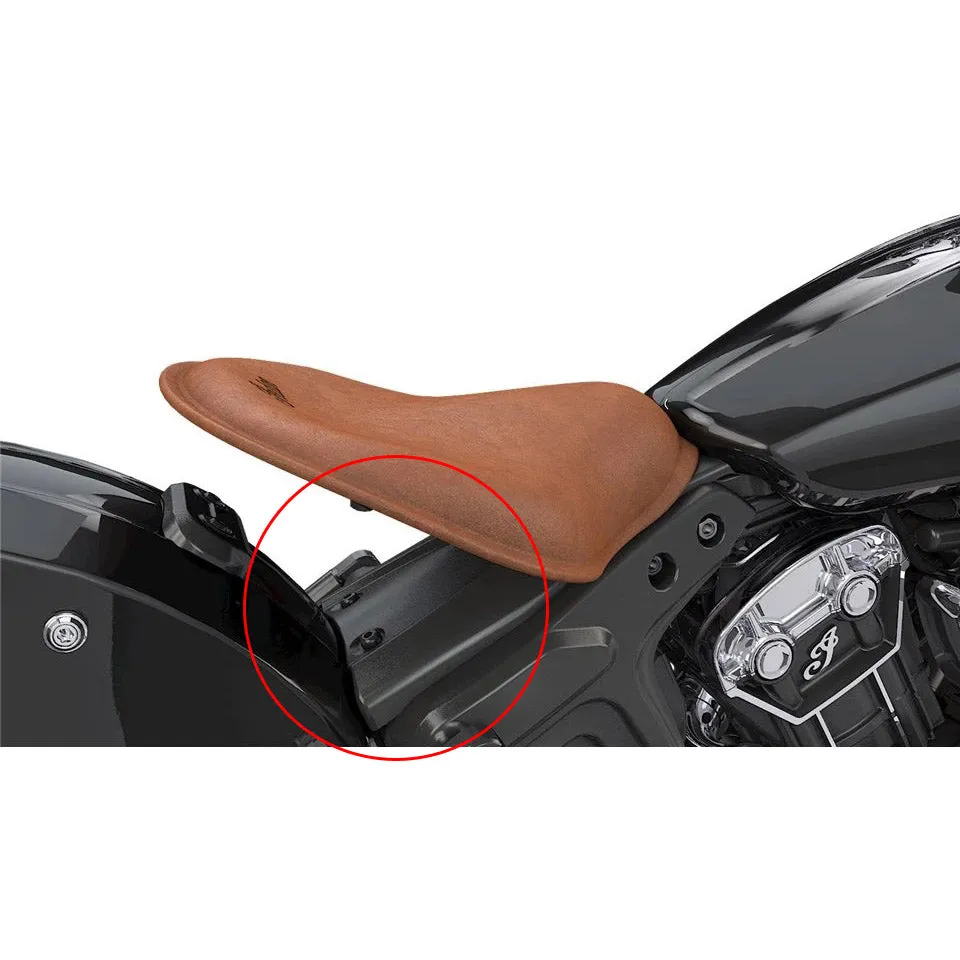1920 Solo Saddle Seat Close-Off, Black (Scout)