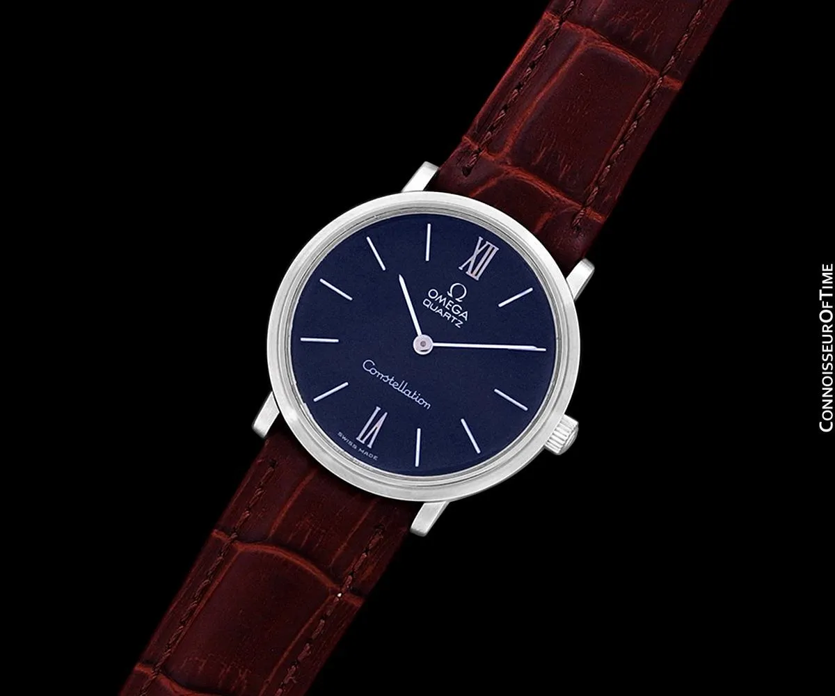 1976 Omega Constellation Mens Vintage Quartz Watch - Stainless Steel