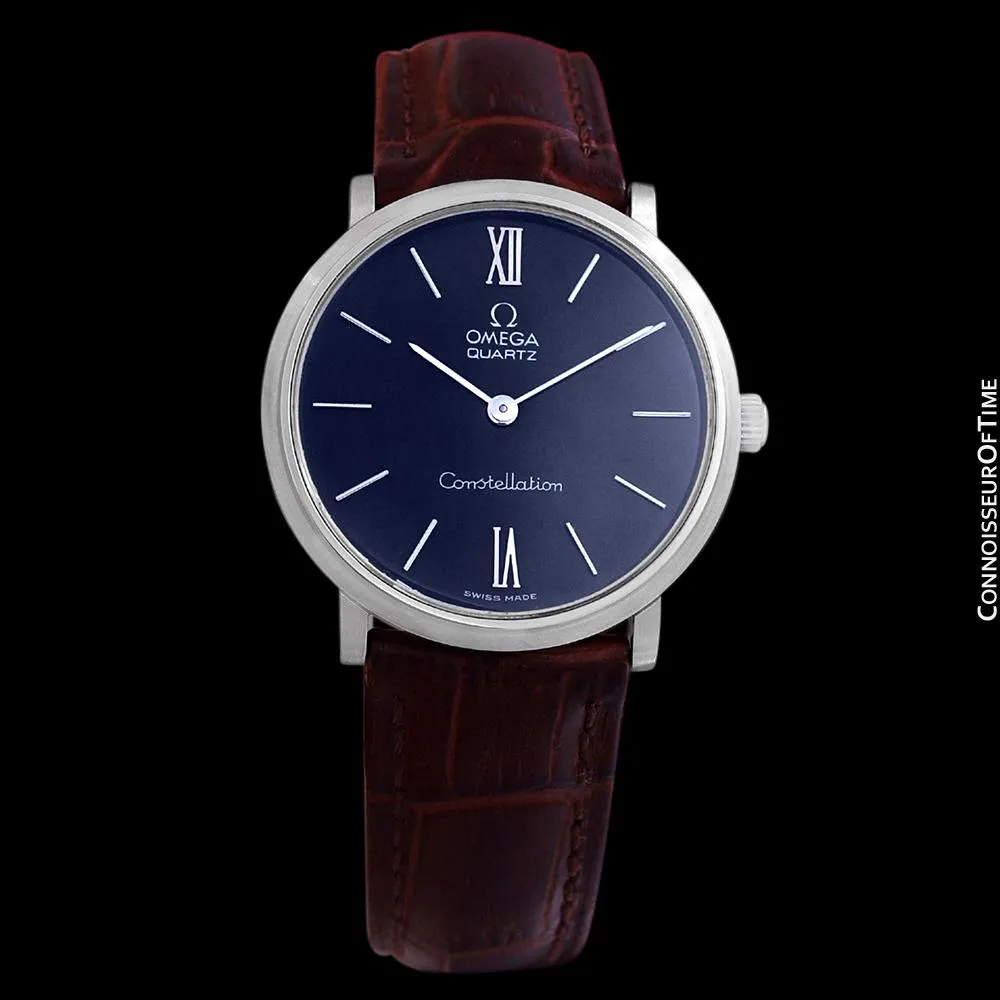 1976 Omega Constellation Mens Vintage Quartz Watch - Stainless Steel