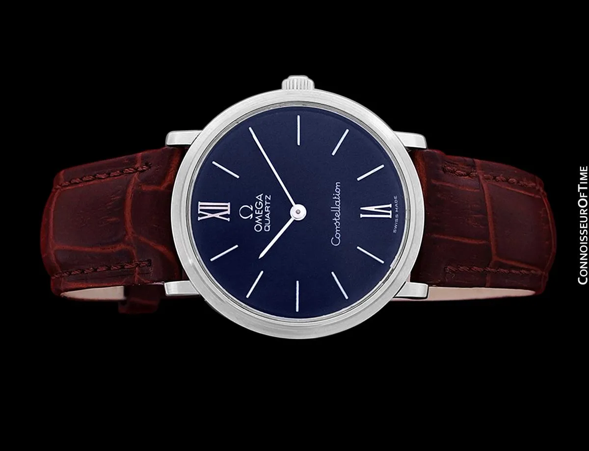 1976 Omega Constellation Mens Vintage Quartz Watch - Stainless Steel