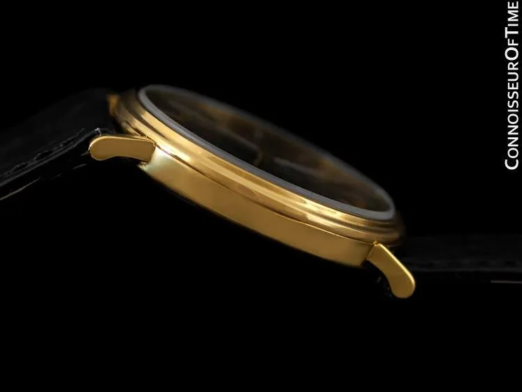 1979 Omega Constellation Mens Vintage Quartz Watch - 18K Gold Plated & Stainless Steel