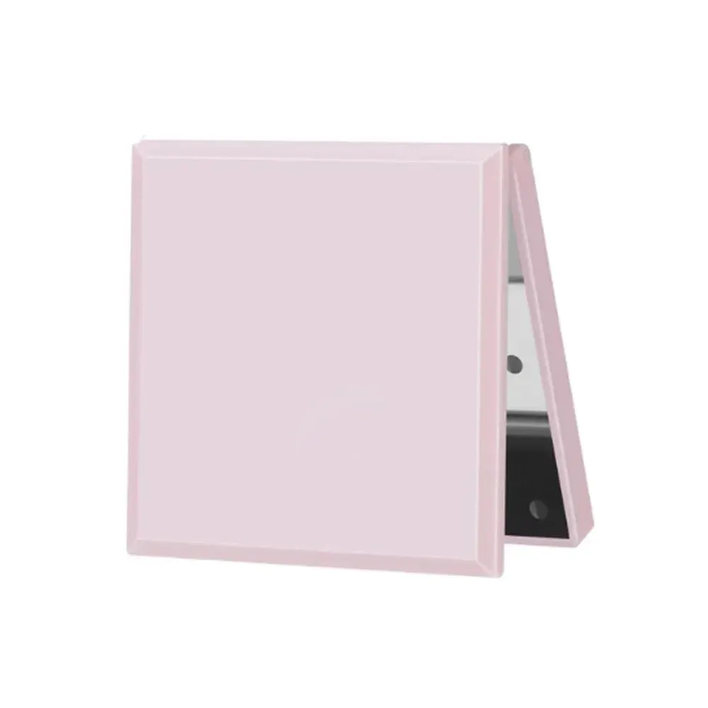1PC 6 LED Lamps Women Foldable Makeup Mirrors Lights Lady Cosmetic Hand Folding Portable Compact Pocket Mirror Makeup Tools