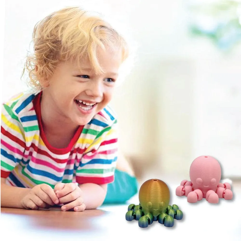 2 PACK: 3D PRINT ARTICULATED SEA CREATURE FIDGET TOY