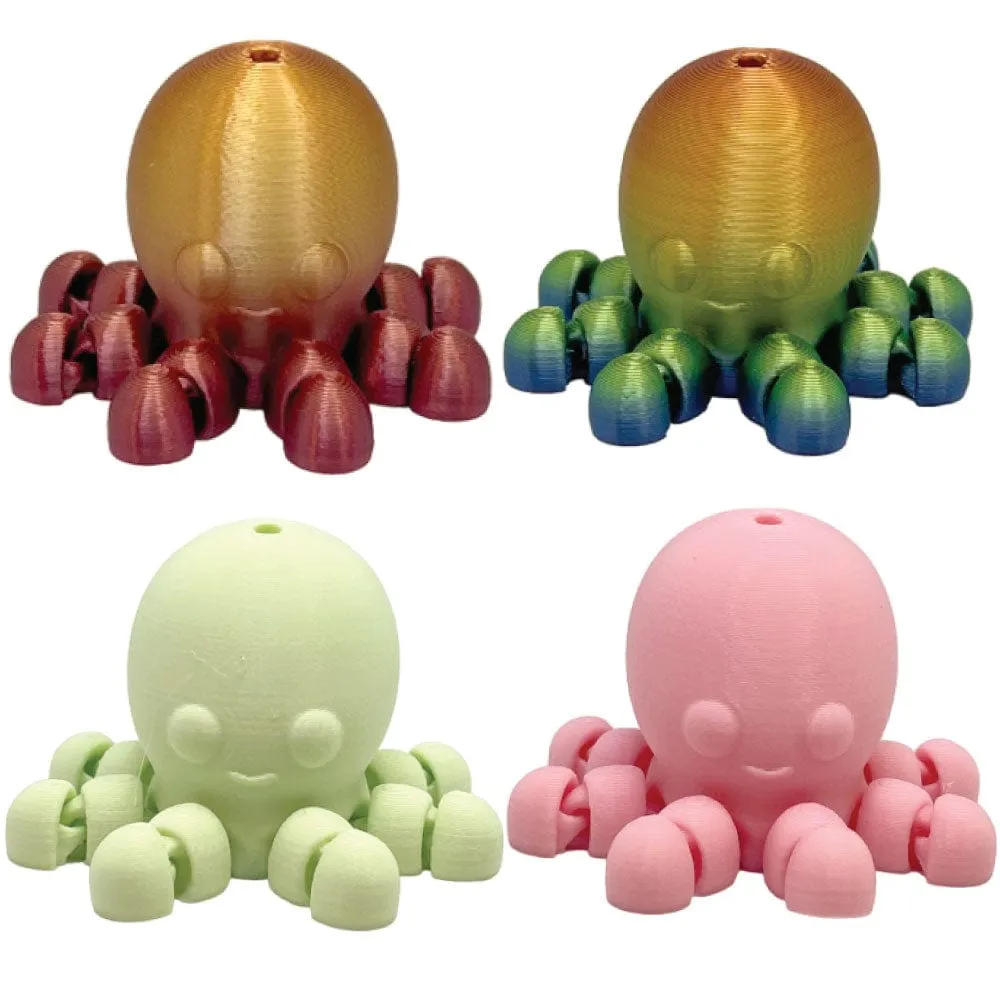 2 PACK: 3D PRINT ARTICULATED SEA CREATURE FIDGET TOY