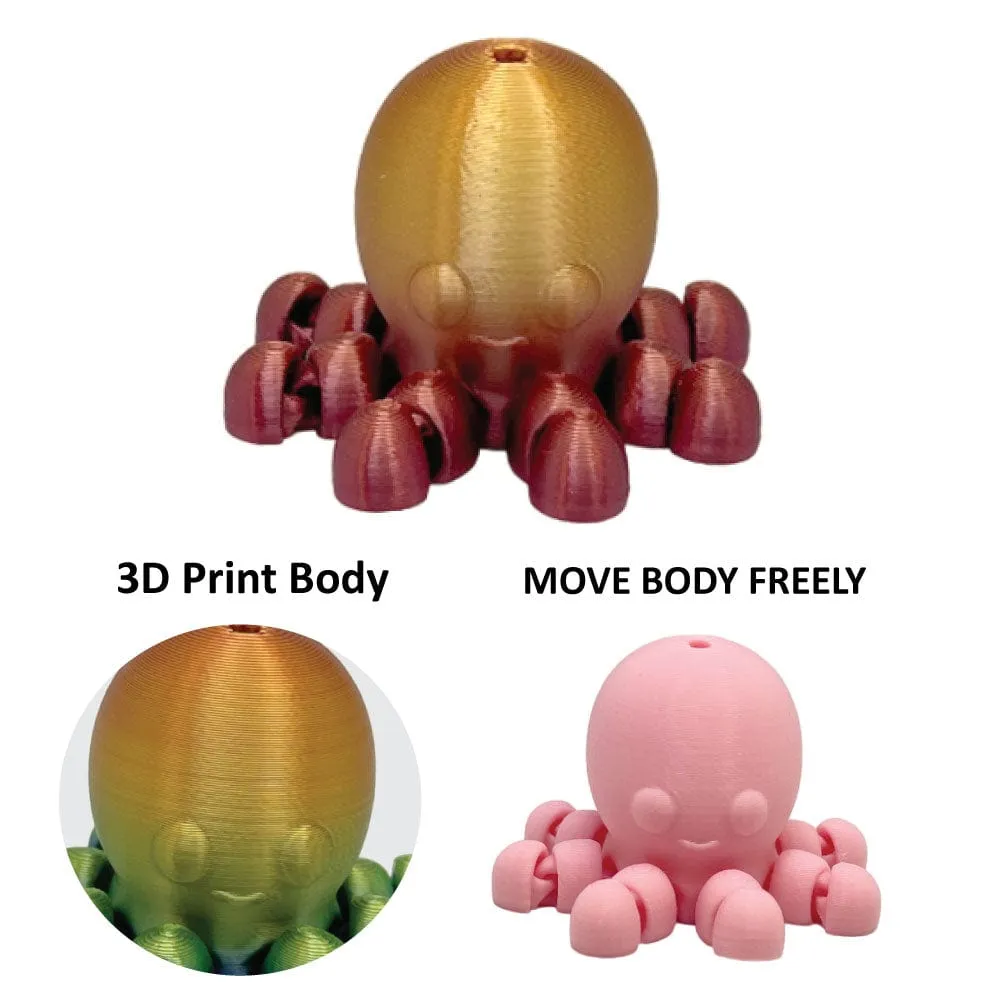 2 PACK: 3D PRINT ARTICULATED SEA CREATURE FIDGET TOY