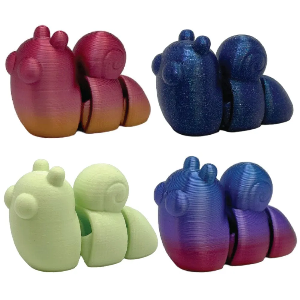 2 PACK: 3D PRINT ARTICULATED SEA CREATURE FIDGET TOY