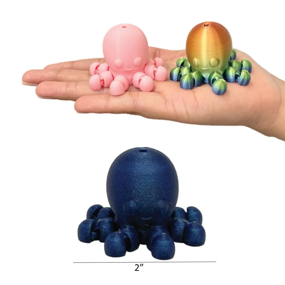 2 PACK: 3D PRINT ARTICULATED SEA CREATURE FIDGET TOY