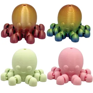 2 PACK: 3D PRINT ARTICULATED SEA CREATURE FIDGET TOY