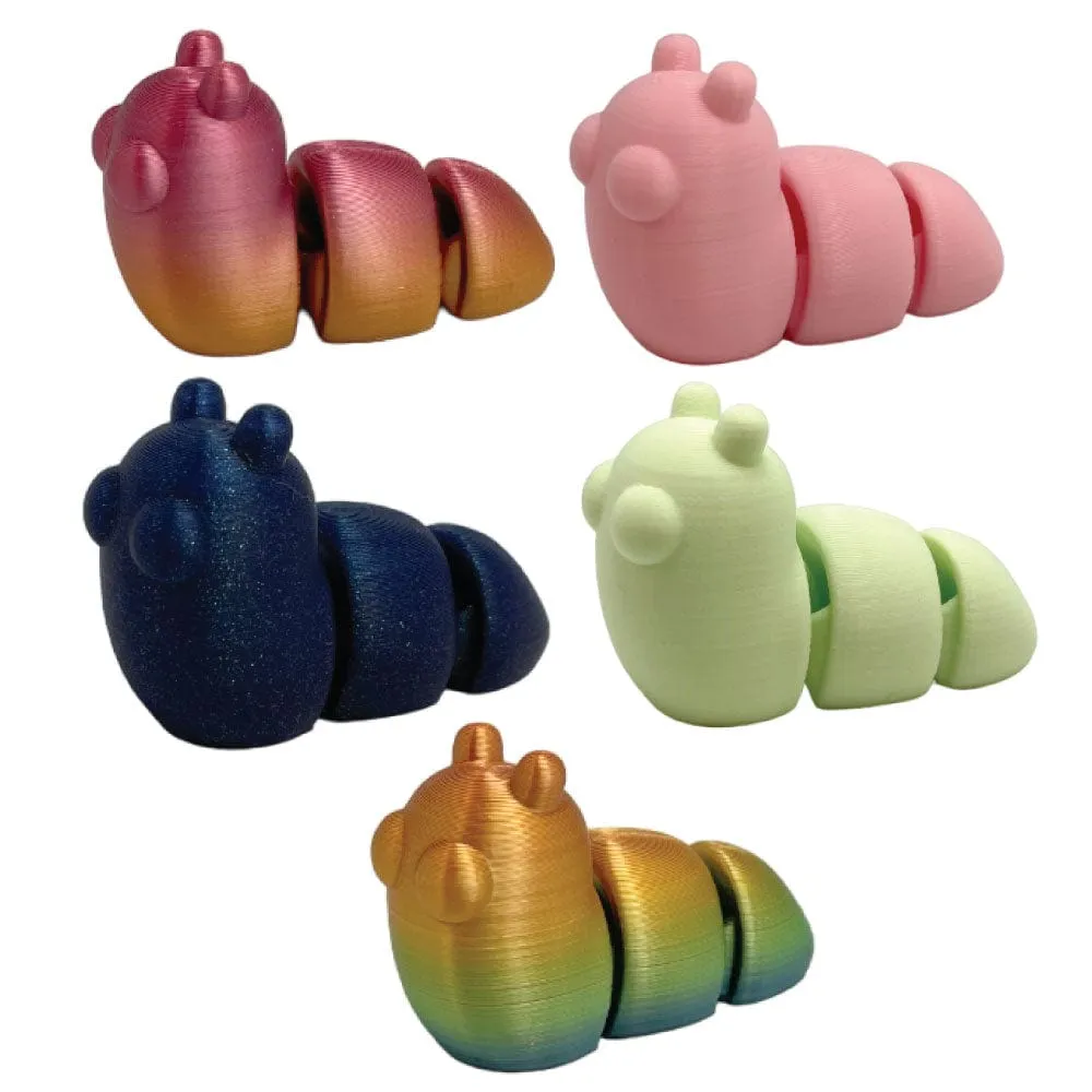 2 PACK: 3D PRINT ARTICULATED SEA CREATURE FIDGET TOY