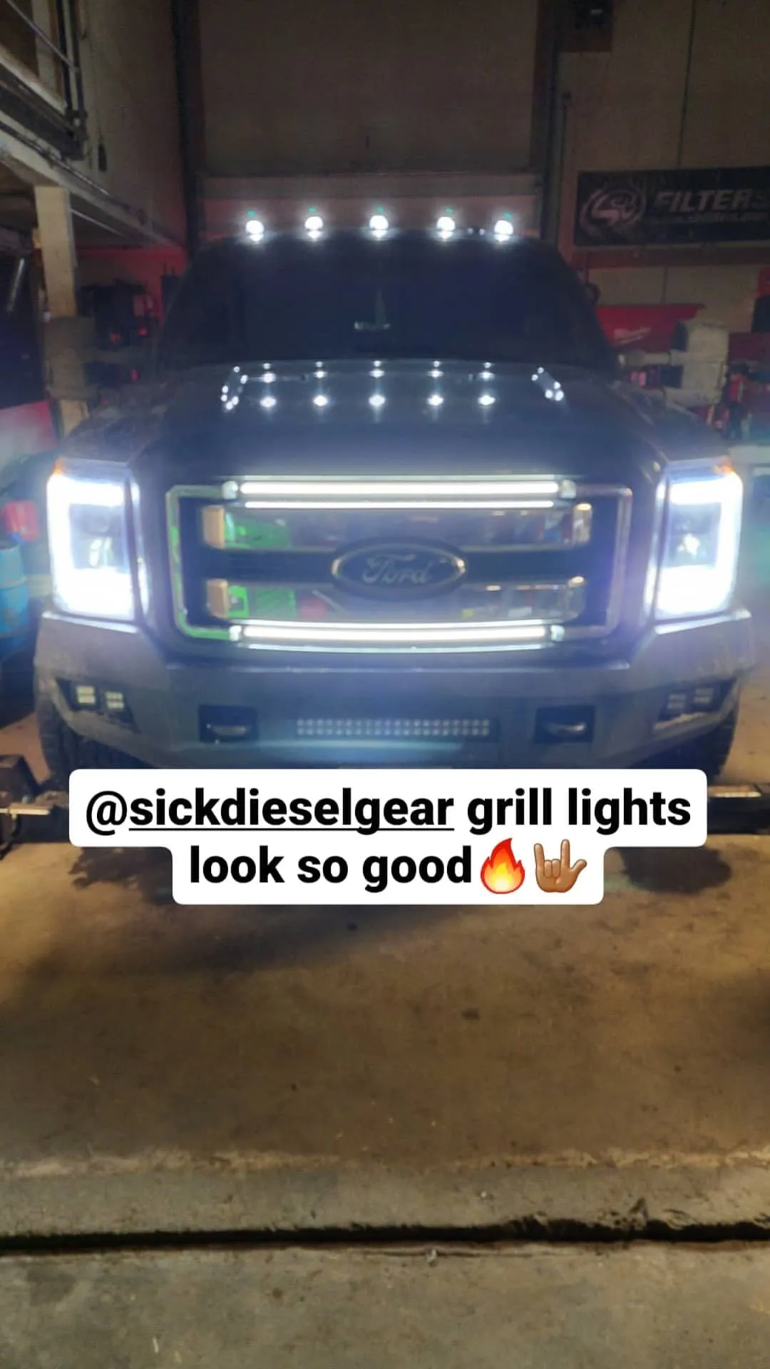 2011-2016 F250, F350, F450 & F550 Super Duty LED Grill Lights