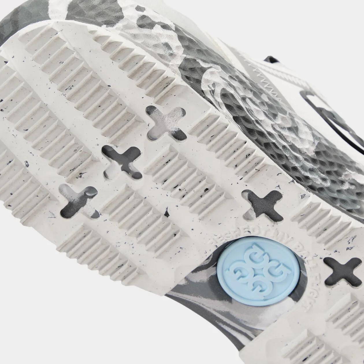 2024 G/Fore Men's MG4X2 Camo Sole Hybrid Golf Cross Tainer: Grey Camo/ Powder