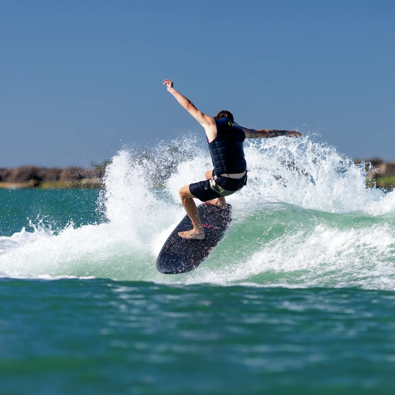 2025 Ronix Tuff Tech Sea Captain Wakesurf Board