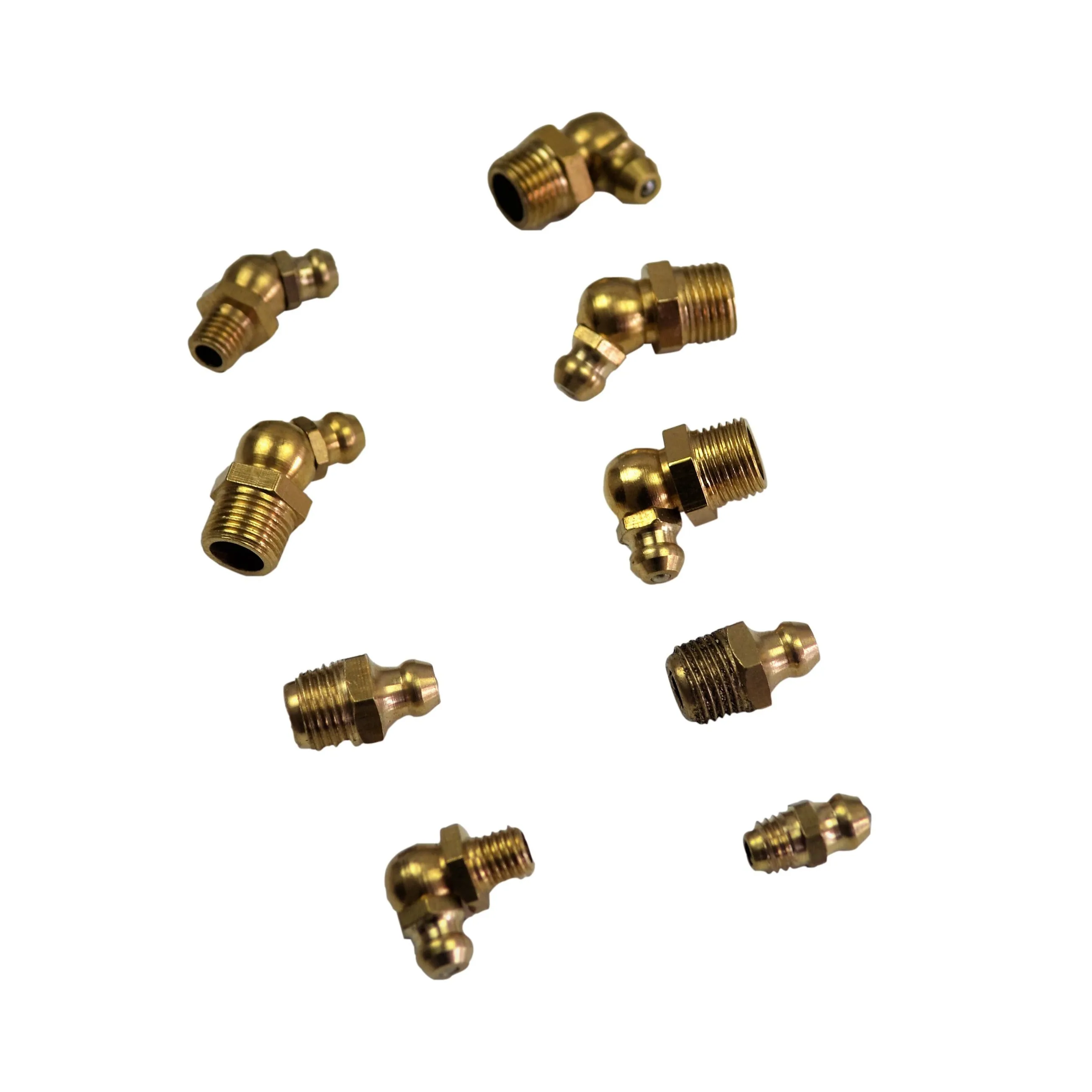 260pc Steel & Brass Metric and Imperial Grease Nipple Grab Kit Assortment