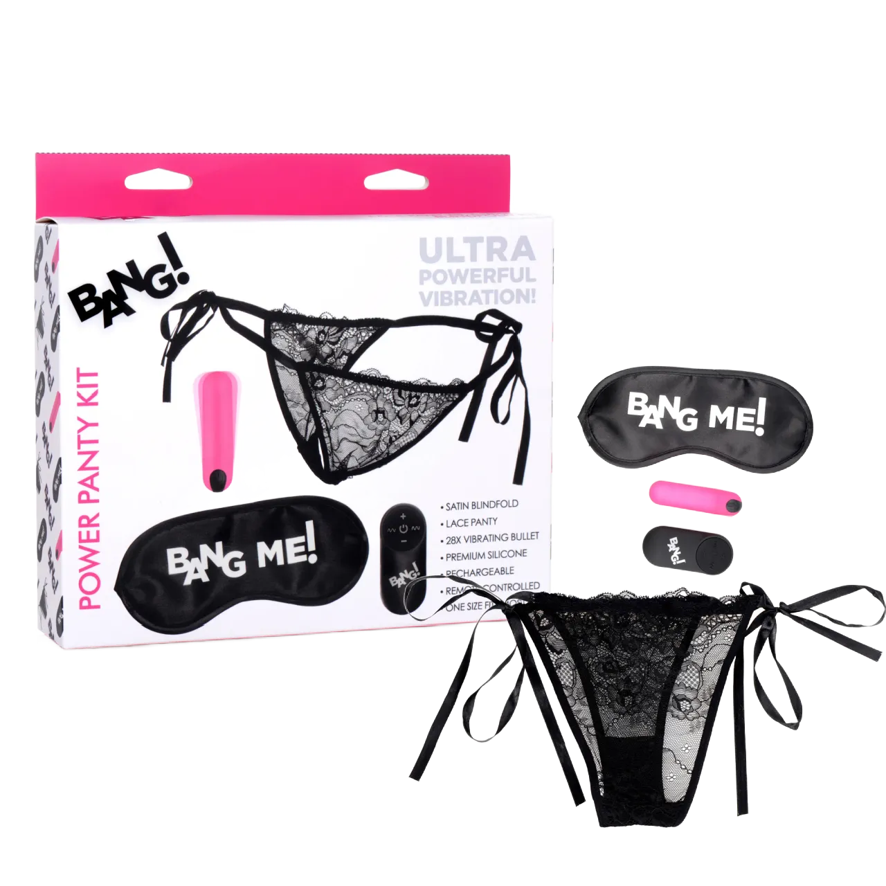 28X Power Panty Remote Control Bullet Kit