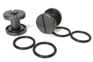 2x Scuba Dive BC BCD Backplate & Harness Book Screw Mounting Bolt 5/16" Diameter