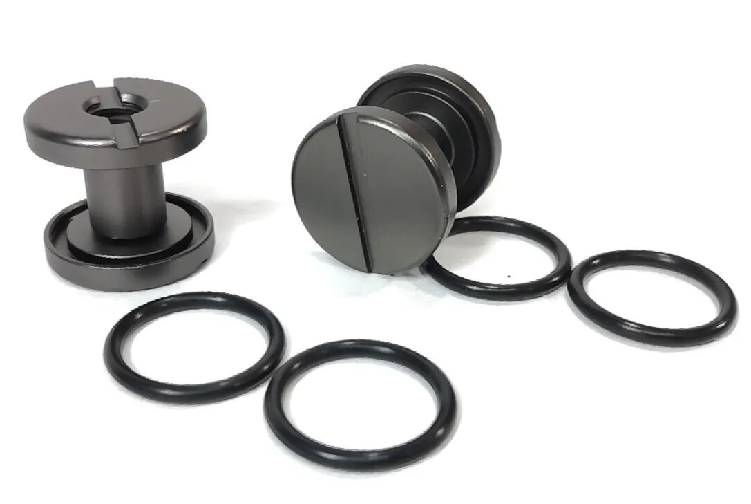 2x Scuba Dive BC BCD Backplate & Harness Book Screw Mounting Bolt 5/16" Diameter
