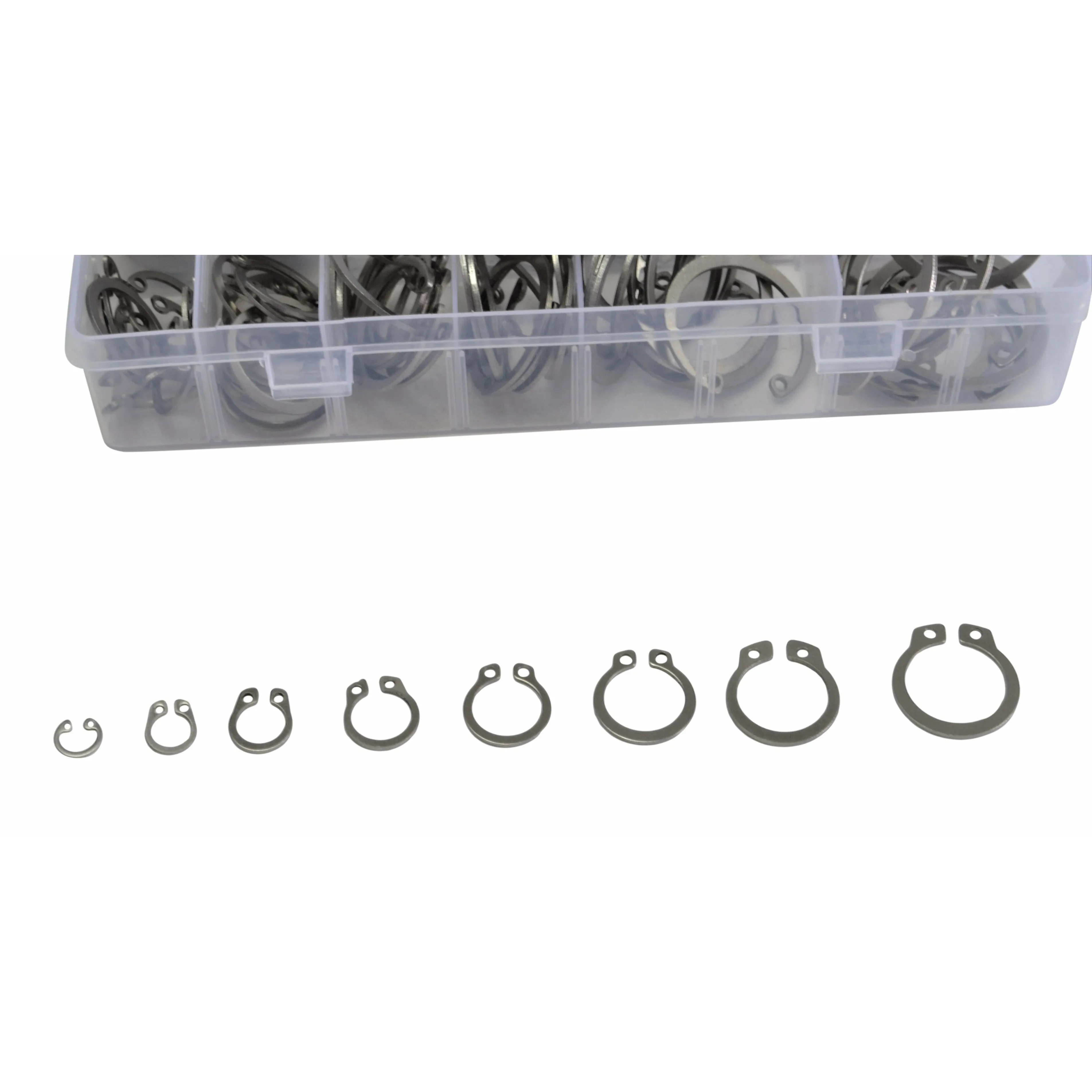 340pc 304 Stainless Steel Circlip Kit
