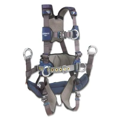 3M™ ExoFit NEX Tower Climbing Harnesses, Back/Front/Side D-Rings, Small, Q.C., 1113190