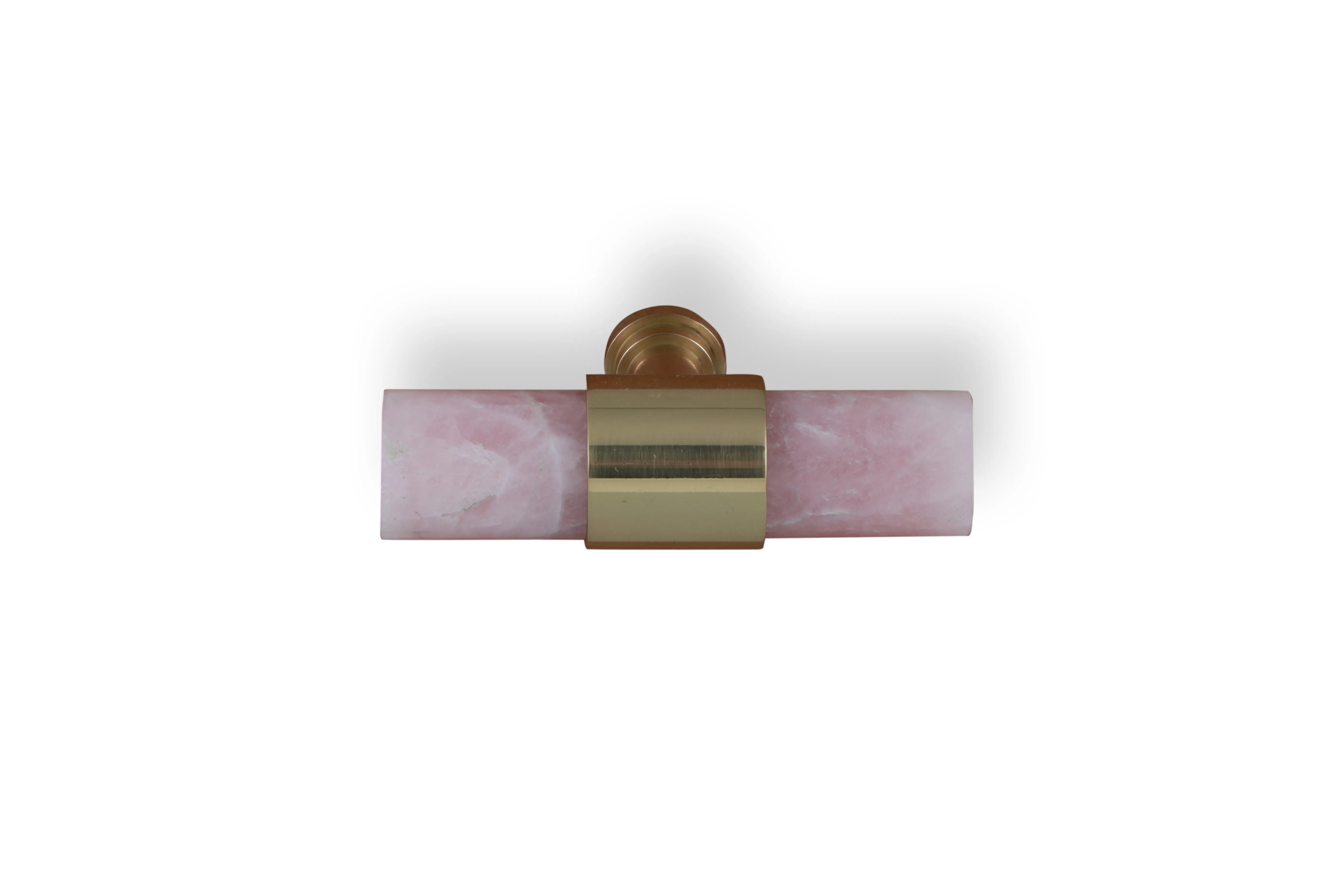 3" Gemstone Cabinet Bars with Gold Accent