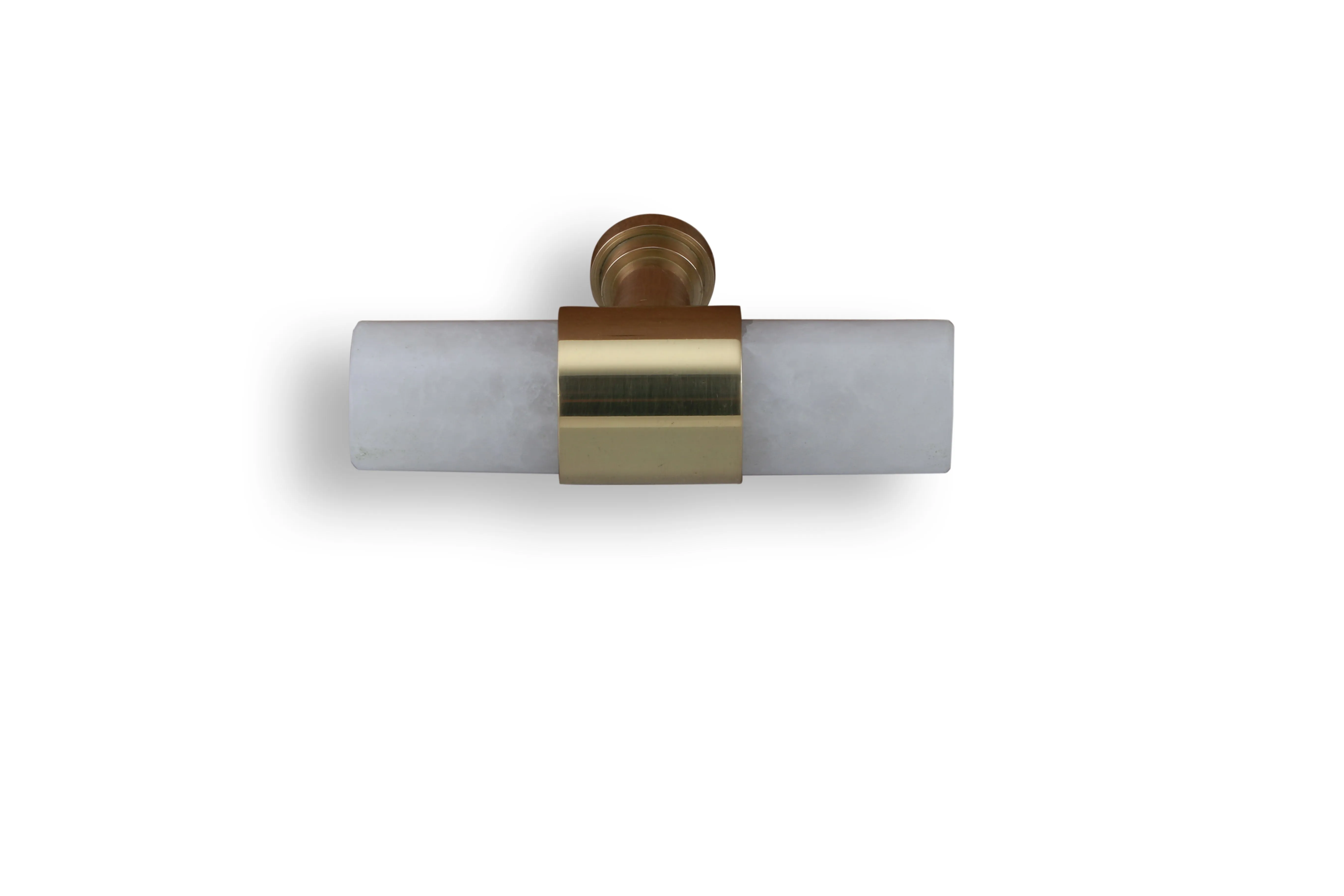 3" Gemstone Cabinet Bars with Gold Accent