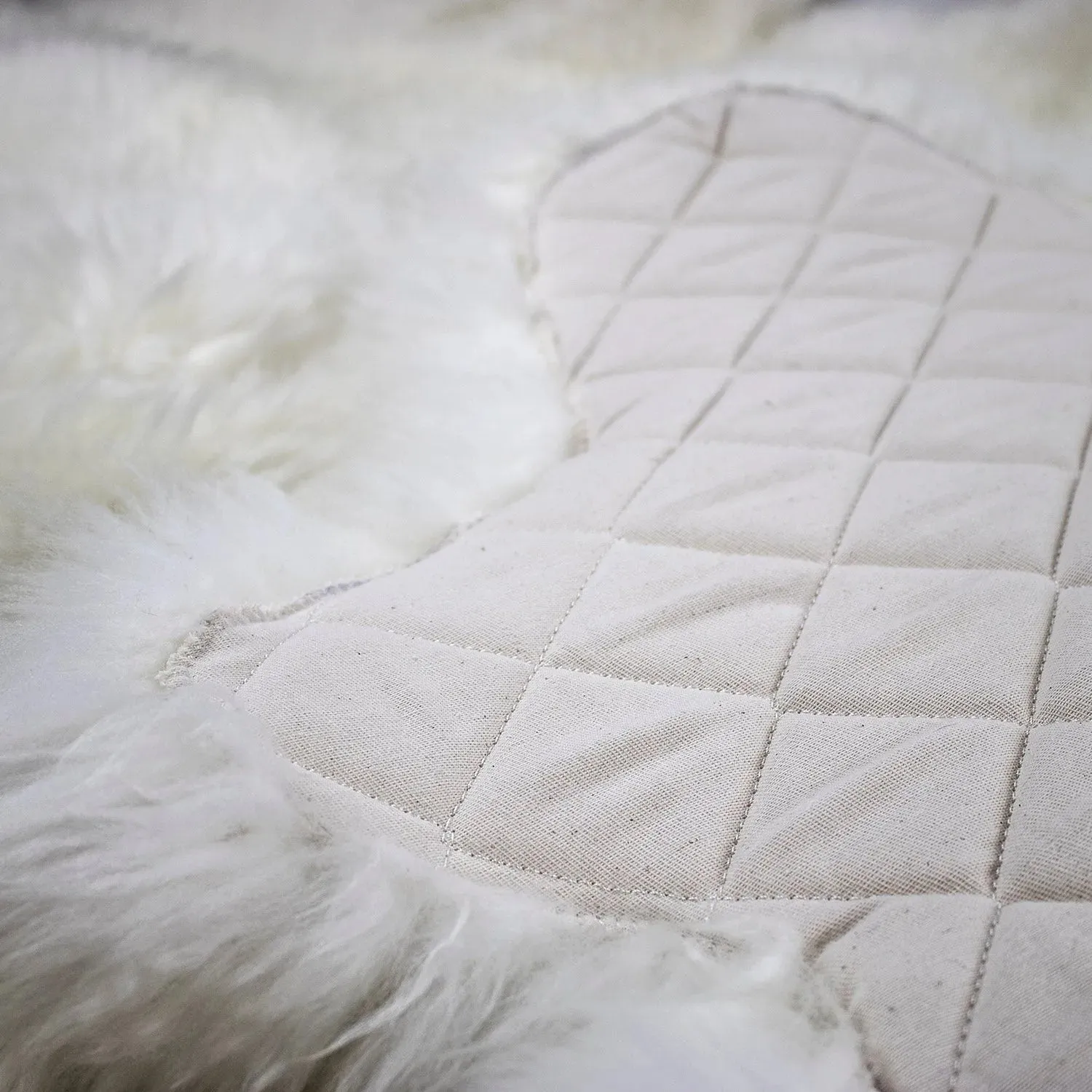 4 Pelts Sheep Skin Natural Color