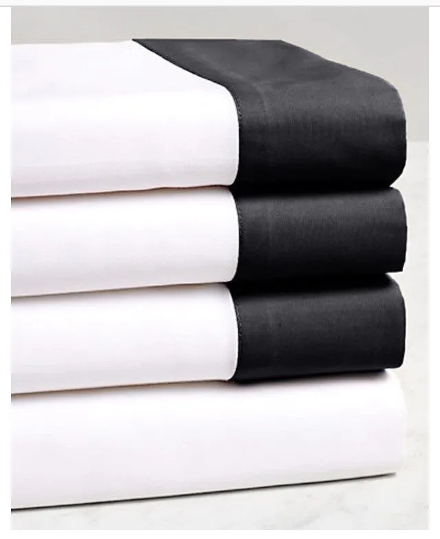 400TC Liaison Collection Flat Sheet Navy