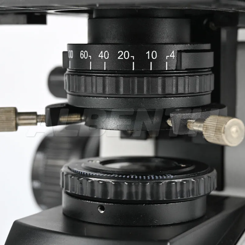 40x-2500x DIN Achromatic Objective Trinocular Laboratory Compound Microscope With 5.0MP LCD Touch Pad Screen