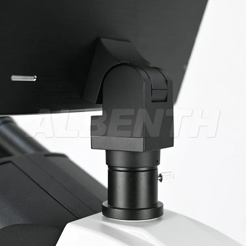 40x-2500x DIN Achromatic Objective Trinocular Laboratory Compound Microscope With 5.0MP LCD Touch Pad Screen