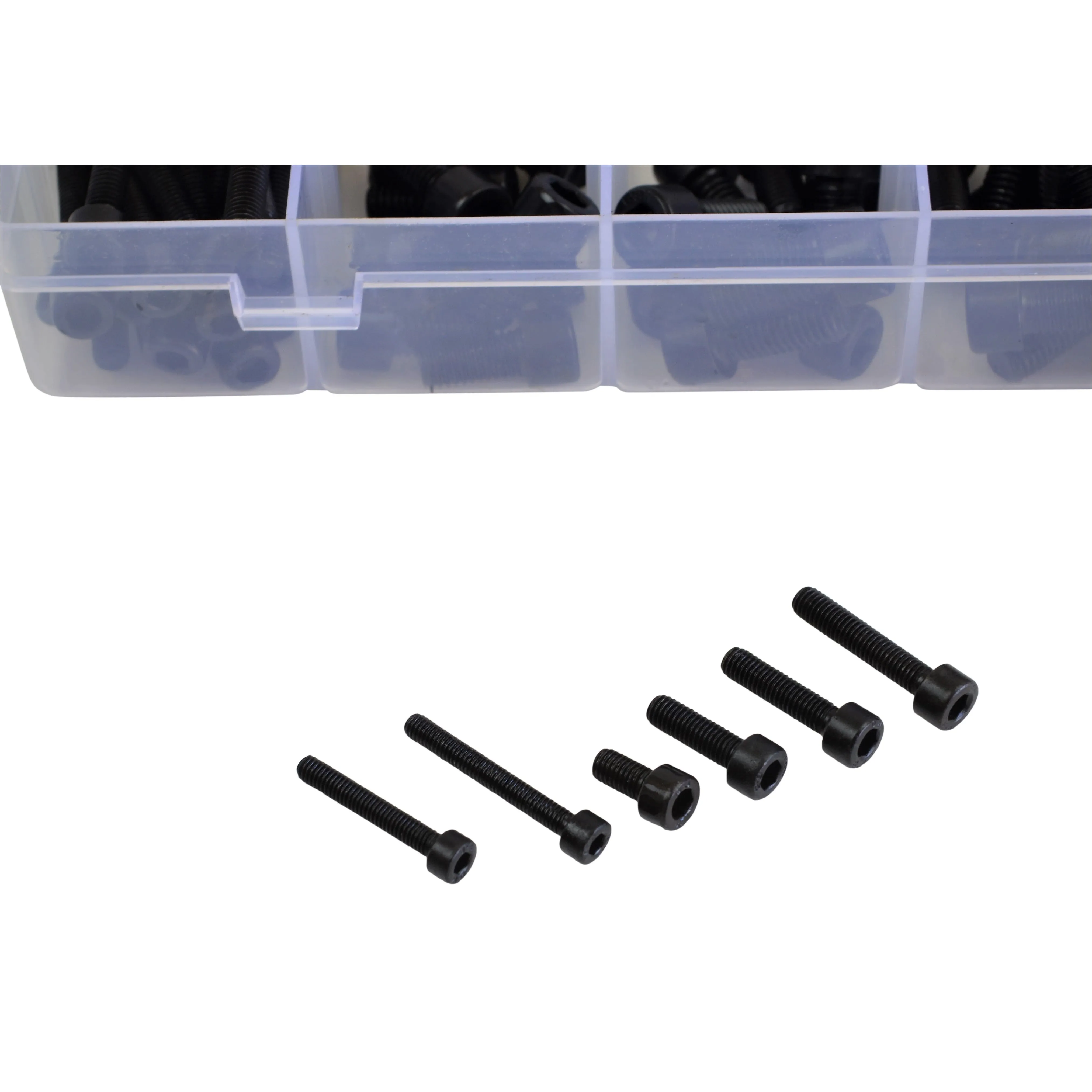 430pc High Tensile Cap Screw Bolts Grab Kit