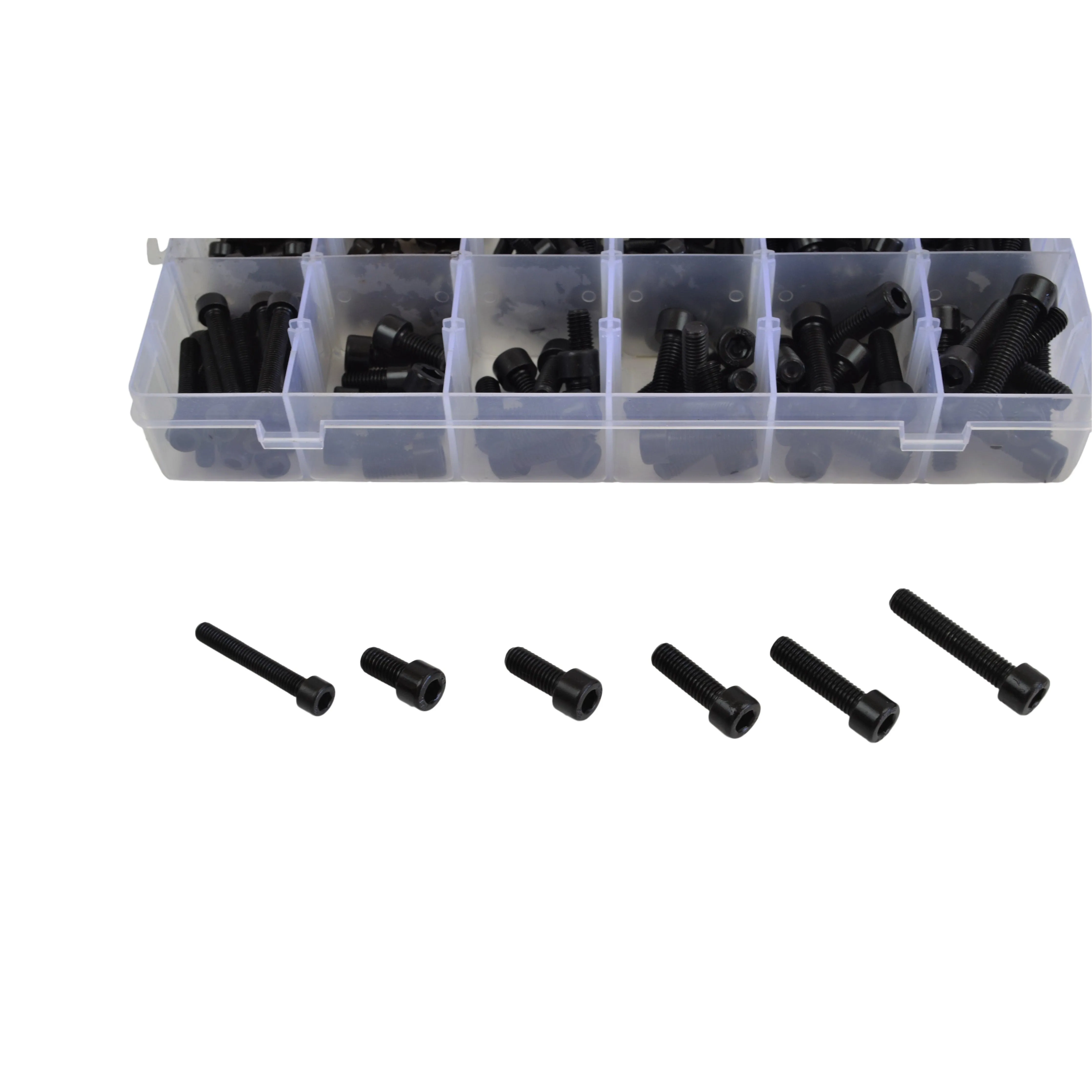 430pc High Tensile Cap Screw Bolts Grab Kit