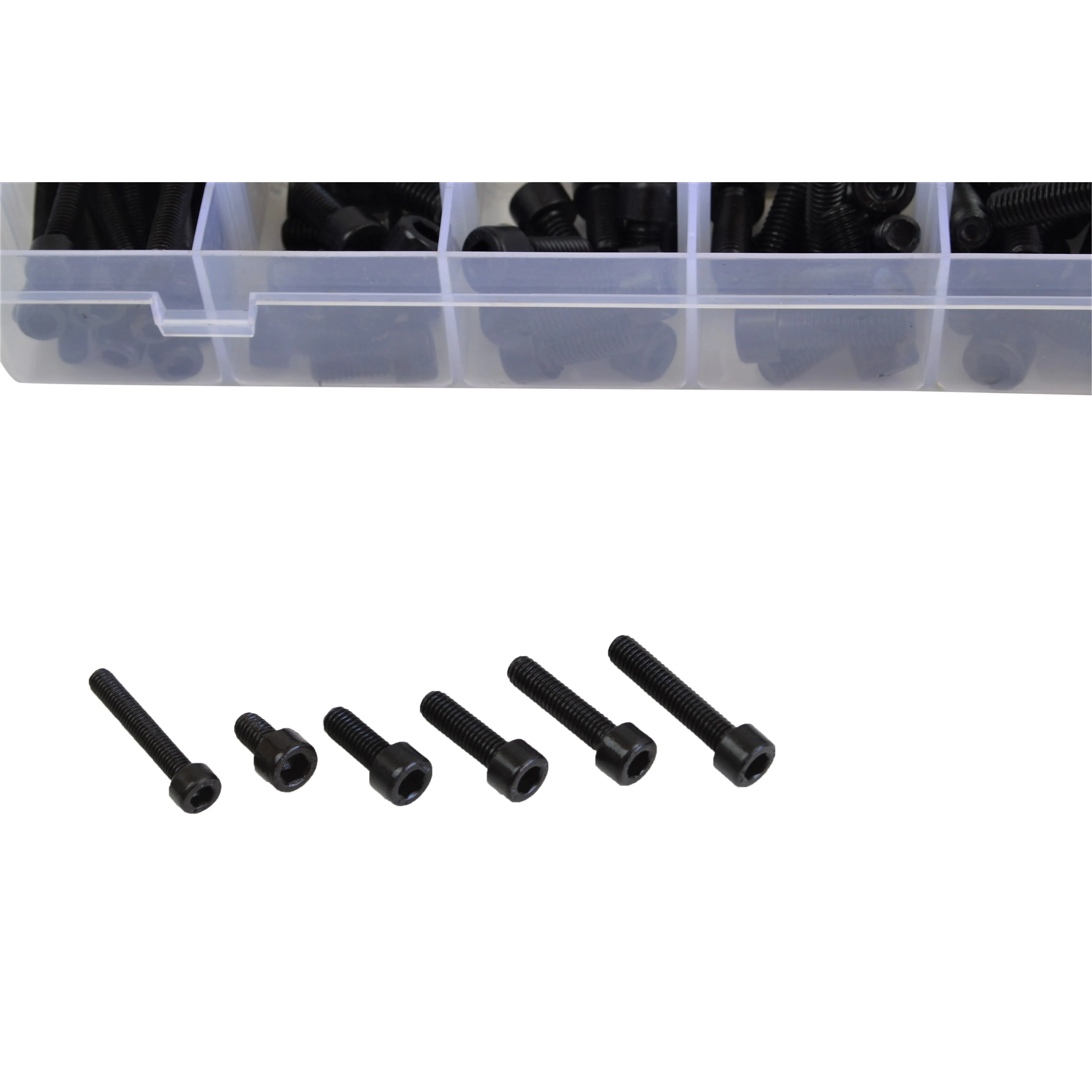430pc High Tensile Cap Screw Bolts Grab Kit